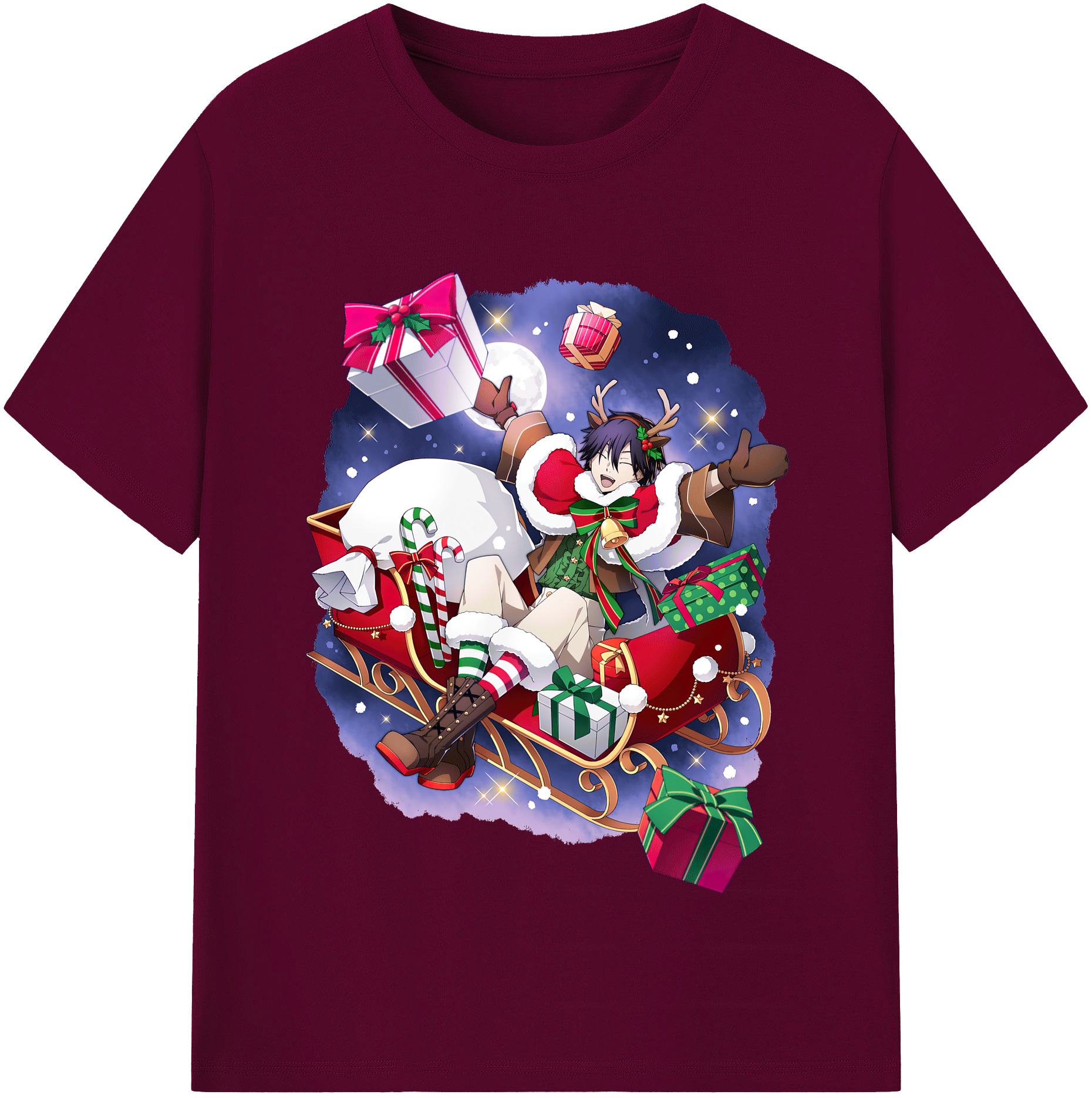 （画像用） 文豪ストレイドッグス Bungo Stray Dogs レディースカジュアルプリントTシャツ（綿100％）
